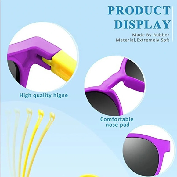 Color Block Polarized Sun Glasses - Picture 5 of 9